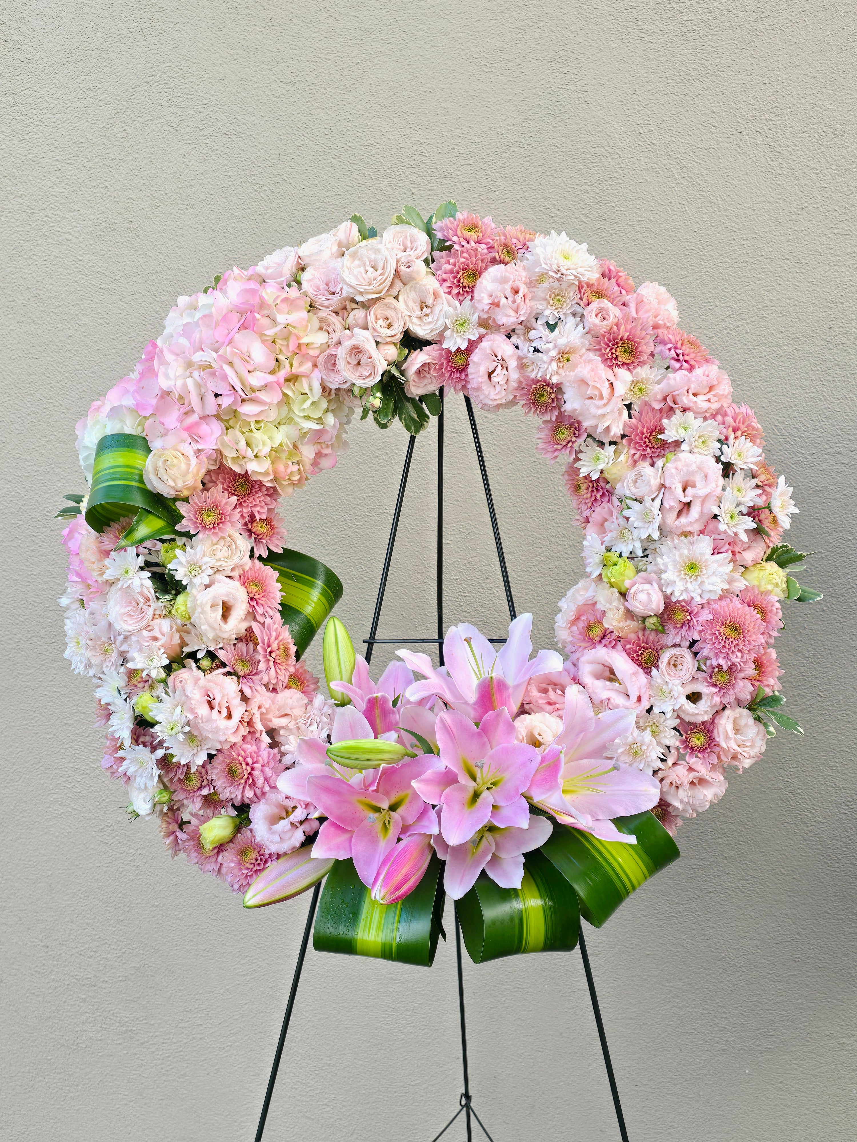 Pink Serenity Wreathe