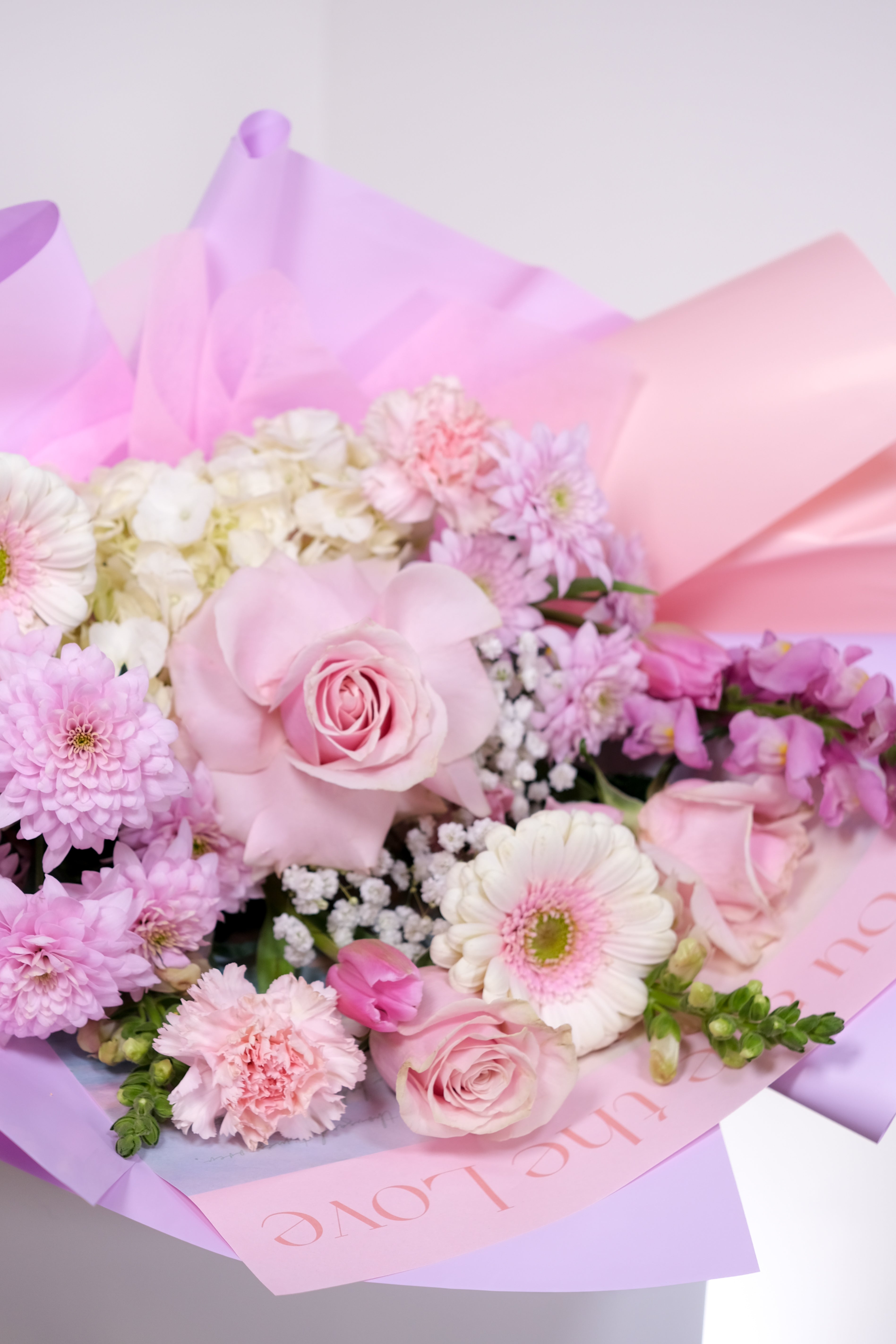 Valentine's You Are The Love Pastel Bouquet