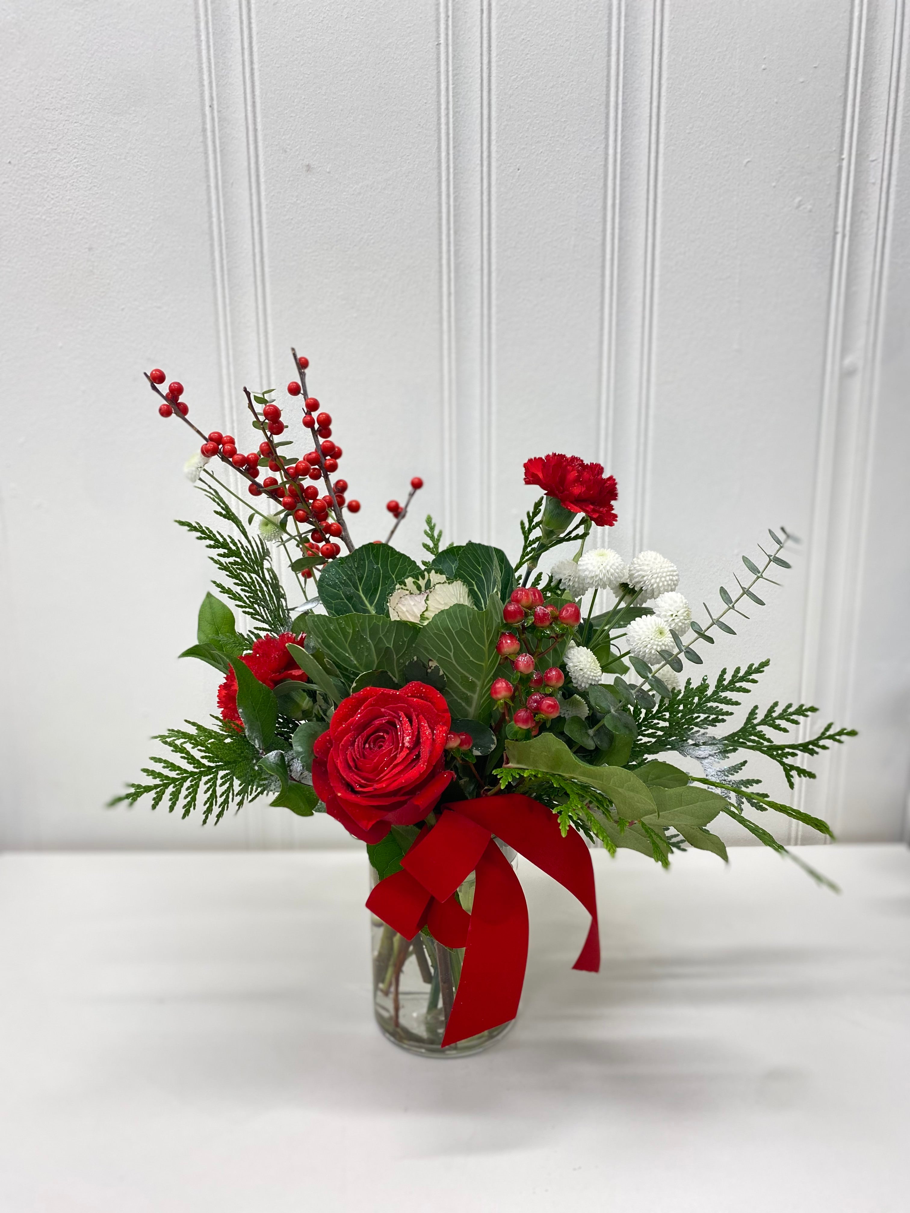 Designer's Choice Festive Posy Christmas Arrangement