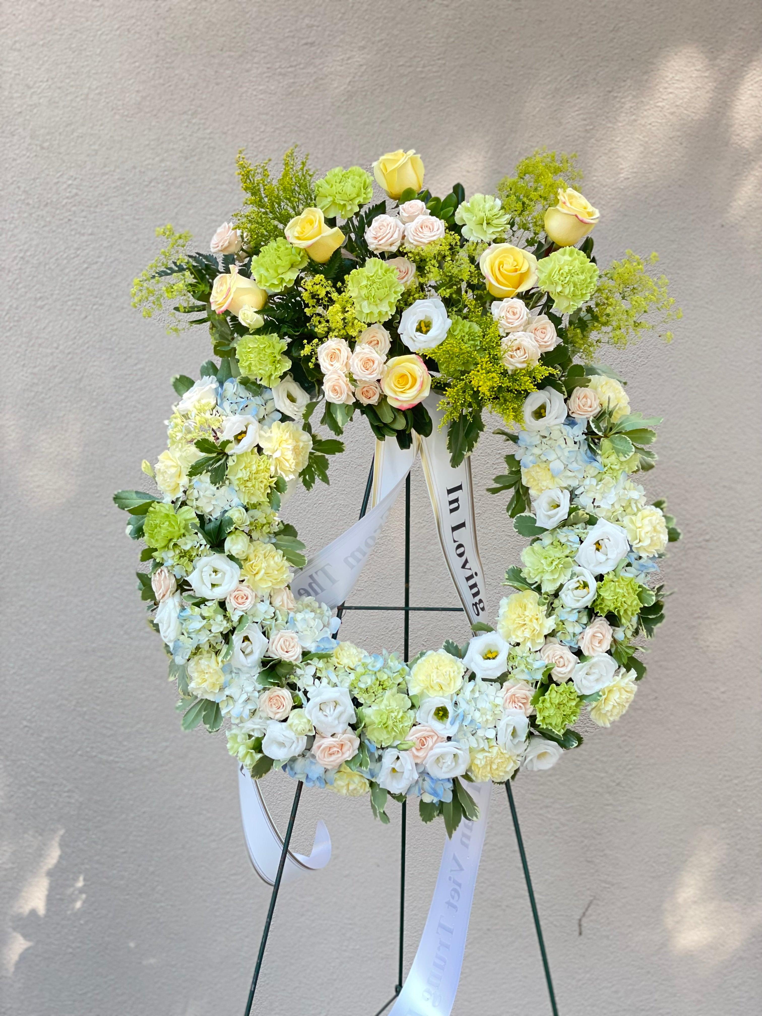 Garden Wreathe - Four Seasons Floristry