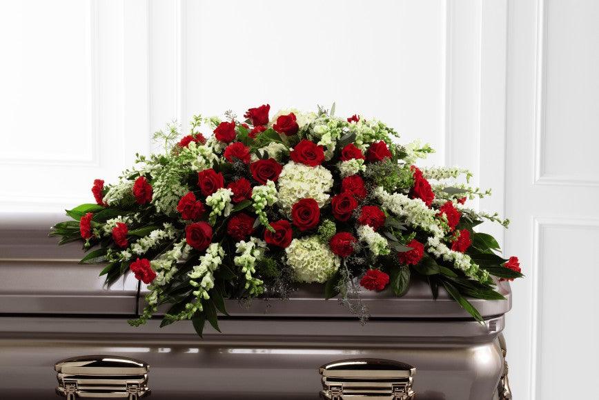 A Life Loved Casket - Four Seasons Floristry
