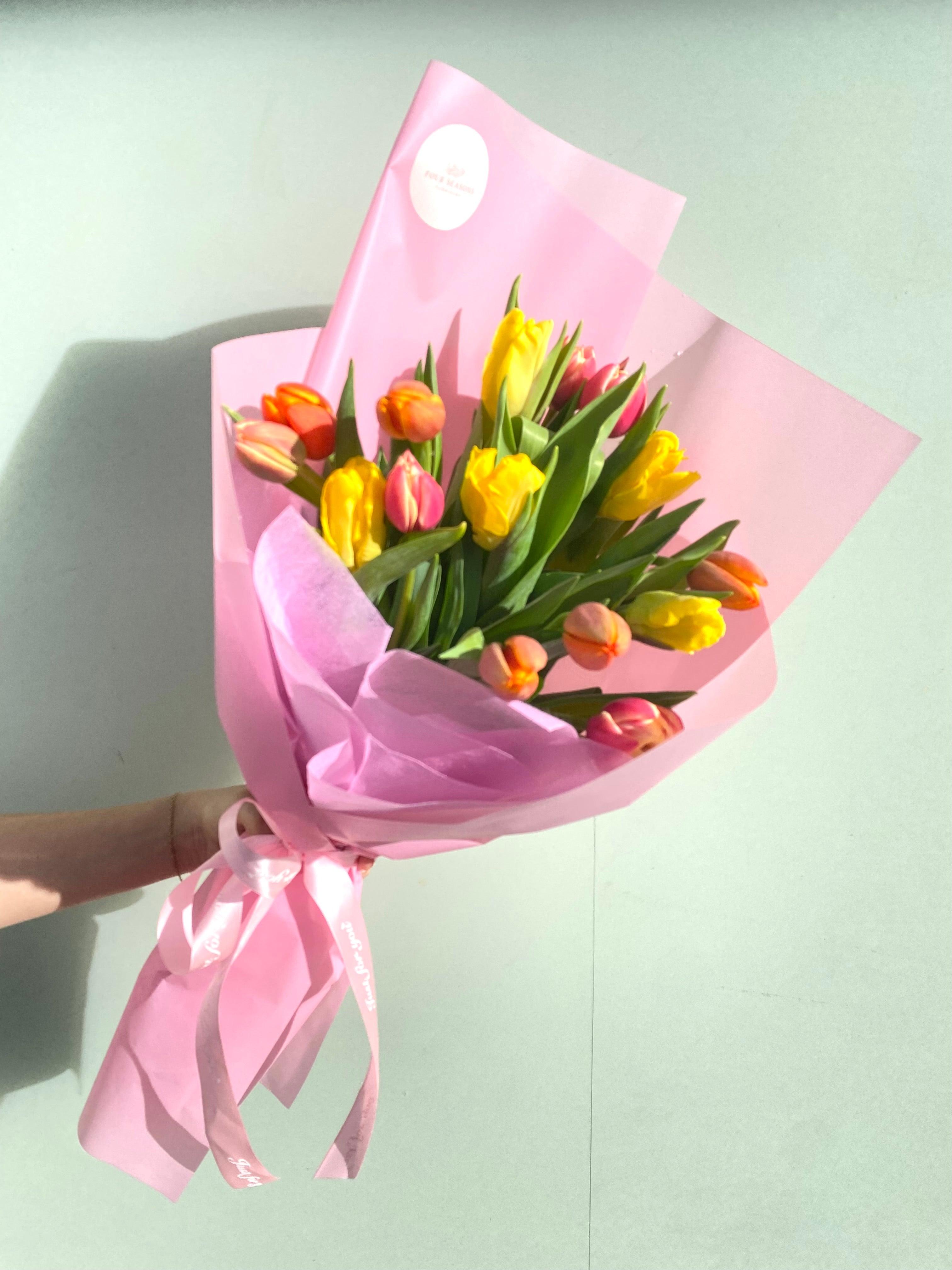Mother’s Day Tulip Bouquet - Four Seasons Floristry