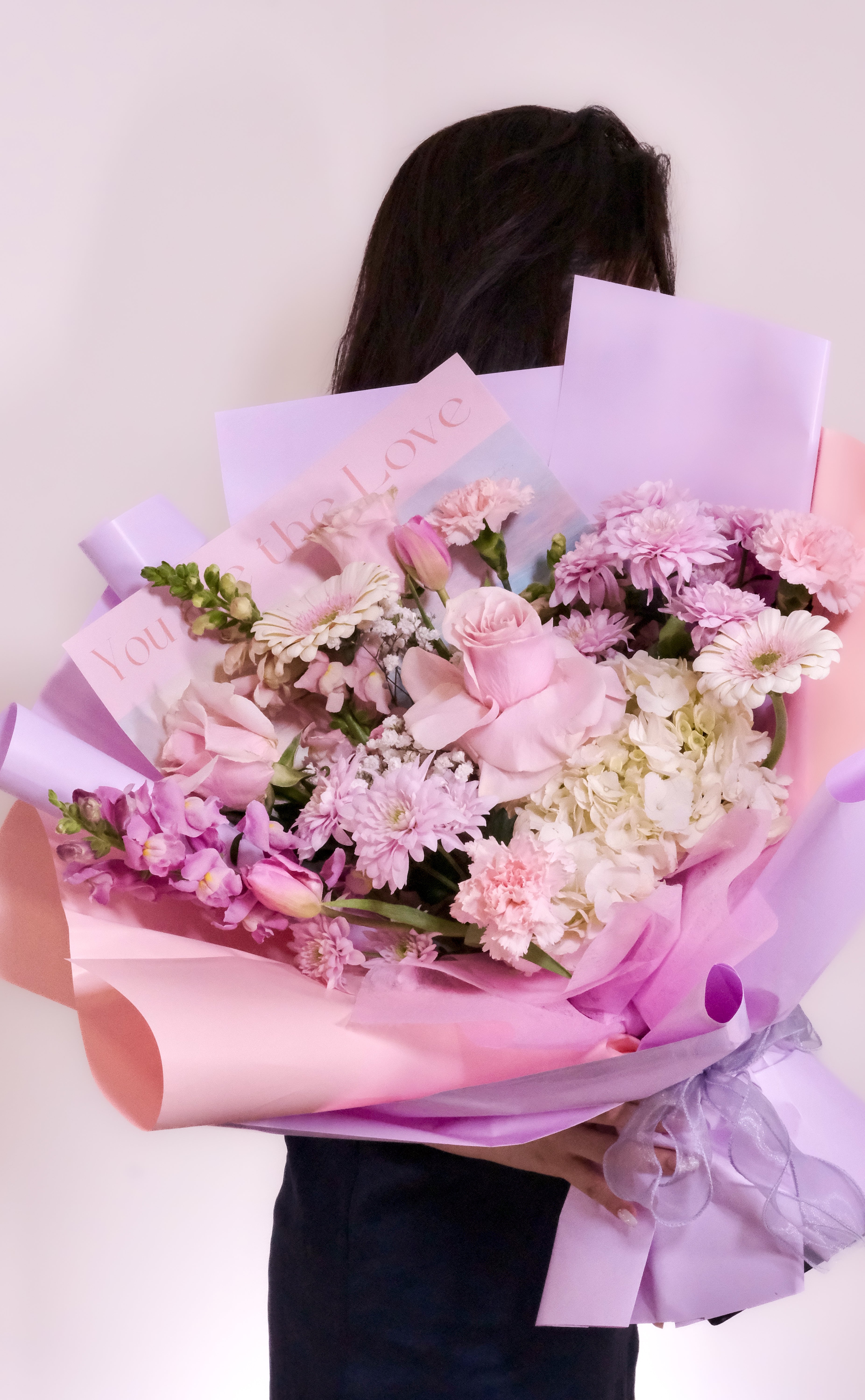 Valentine's You Are The Love Pastel Bouquet
