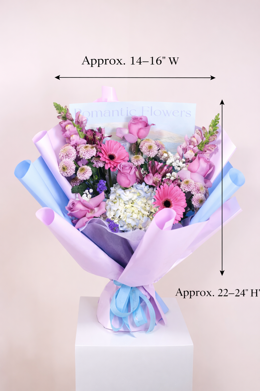 Valentine's Romantic Flowers Bouquet