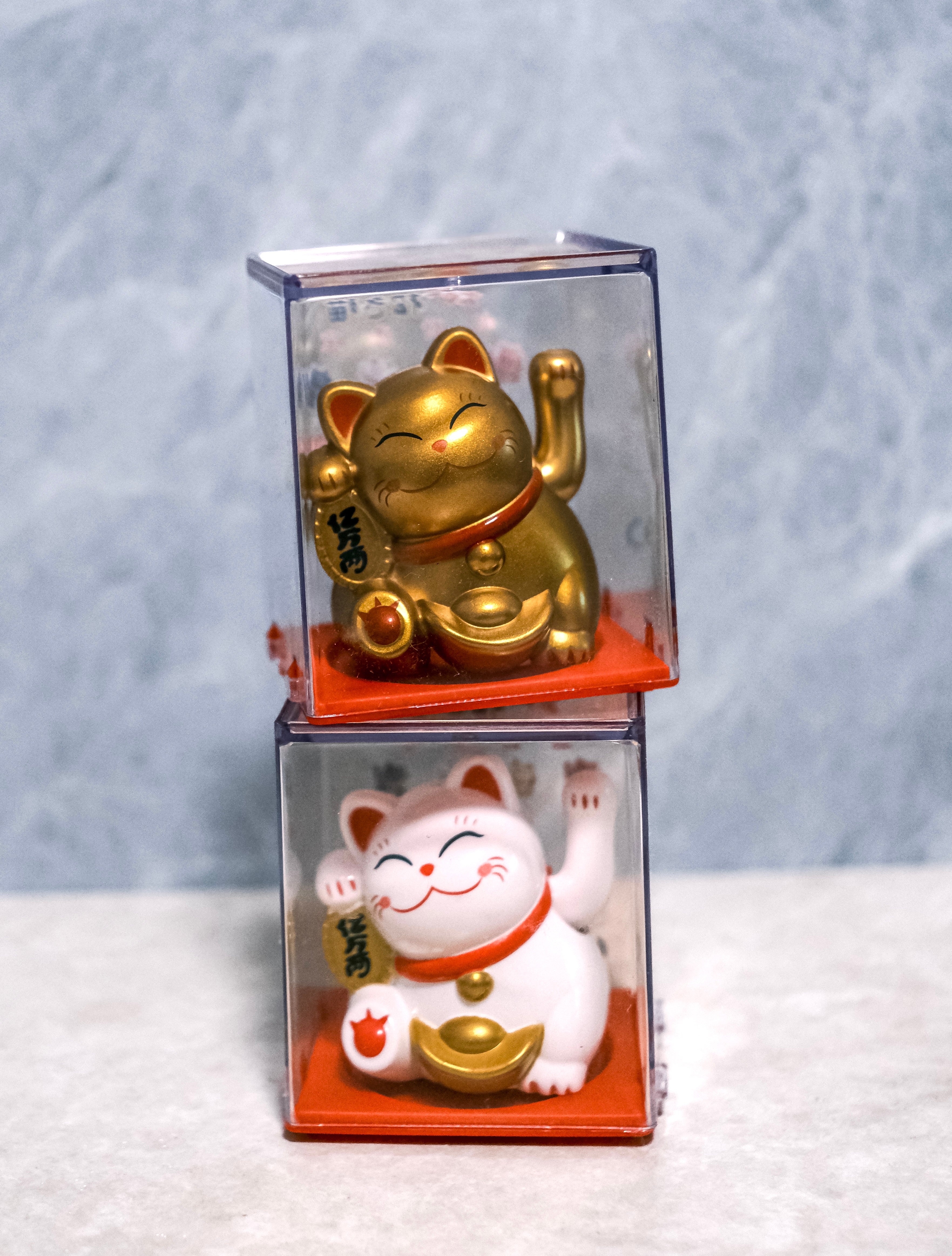 Gold Mini Lucky Fortune Cat