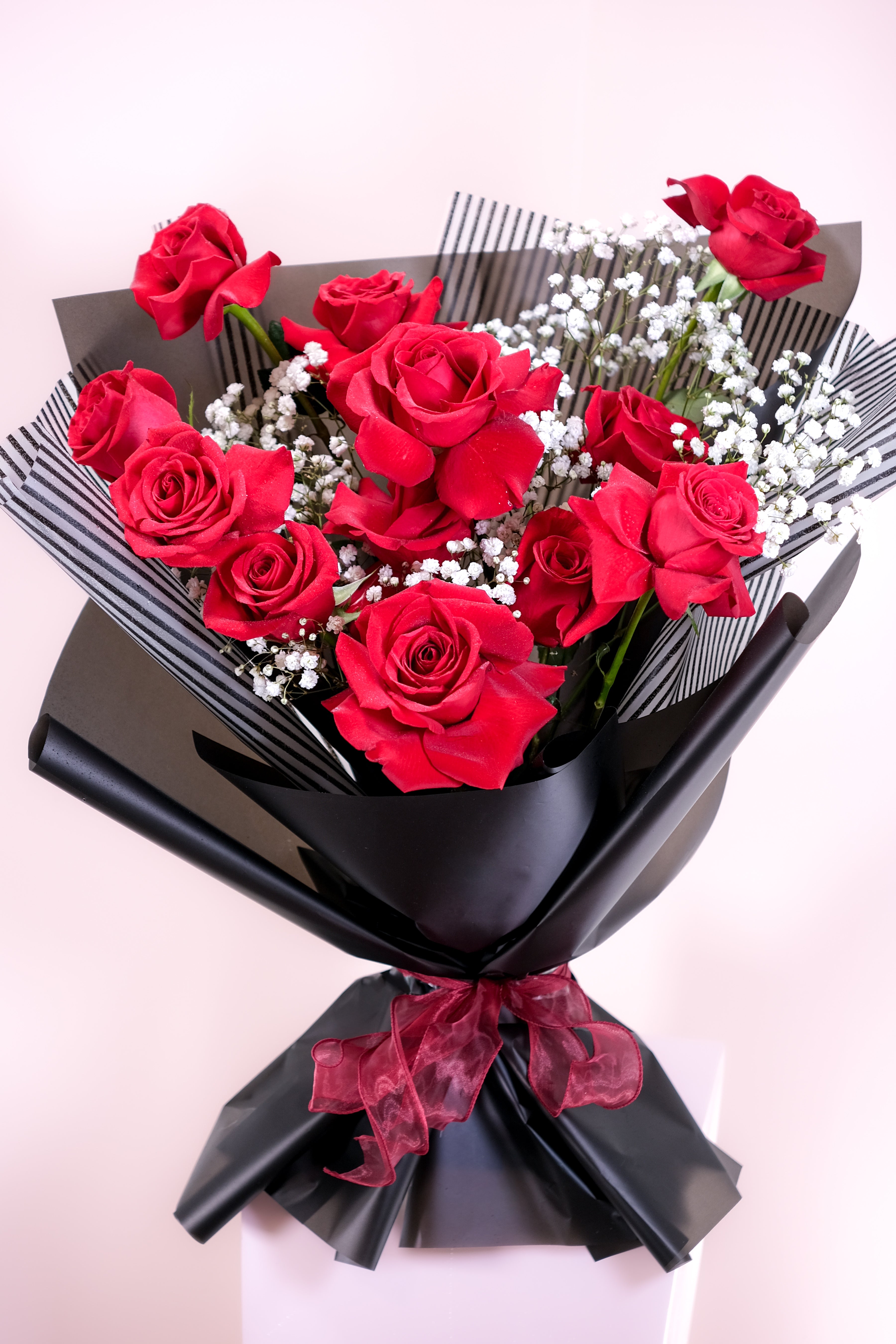 Valentine's Forever Yours Red Roses Bouquet