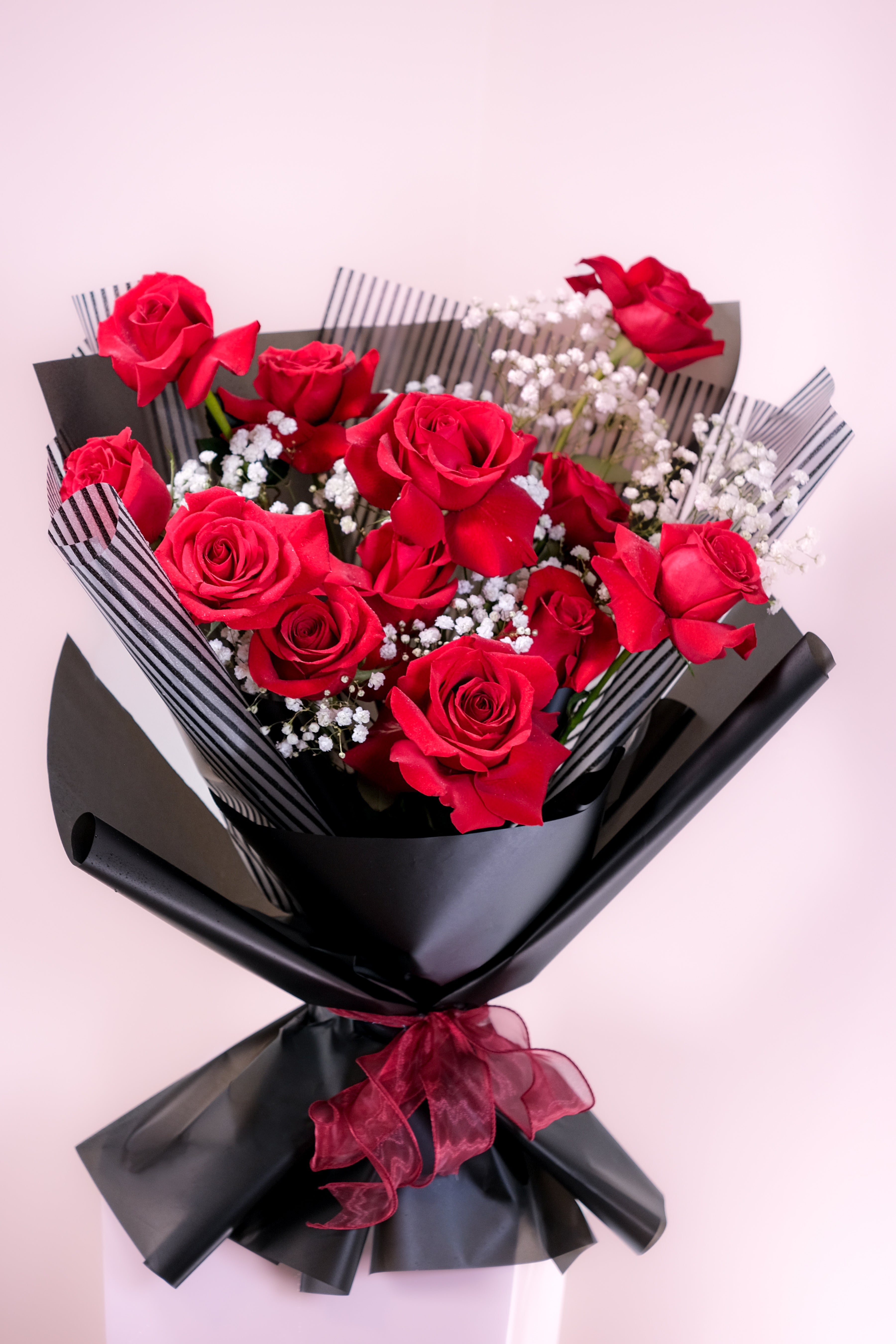 Valentine's Forever Yours Red Roses Bouquet