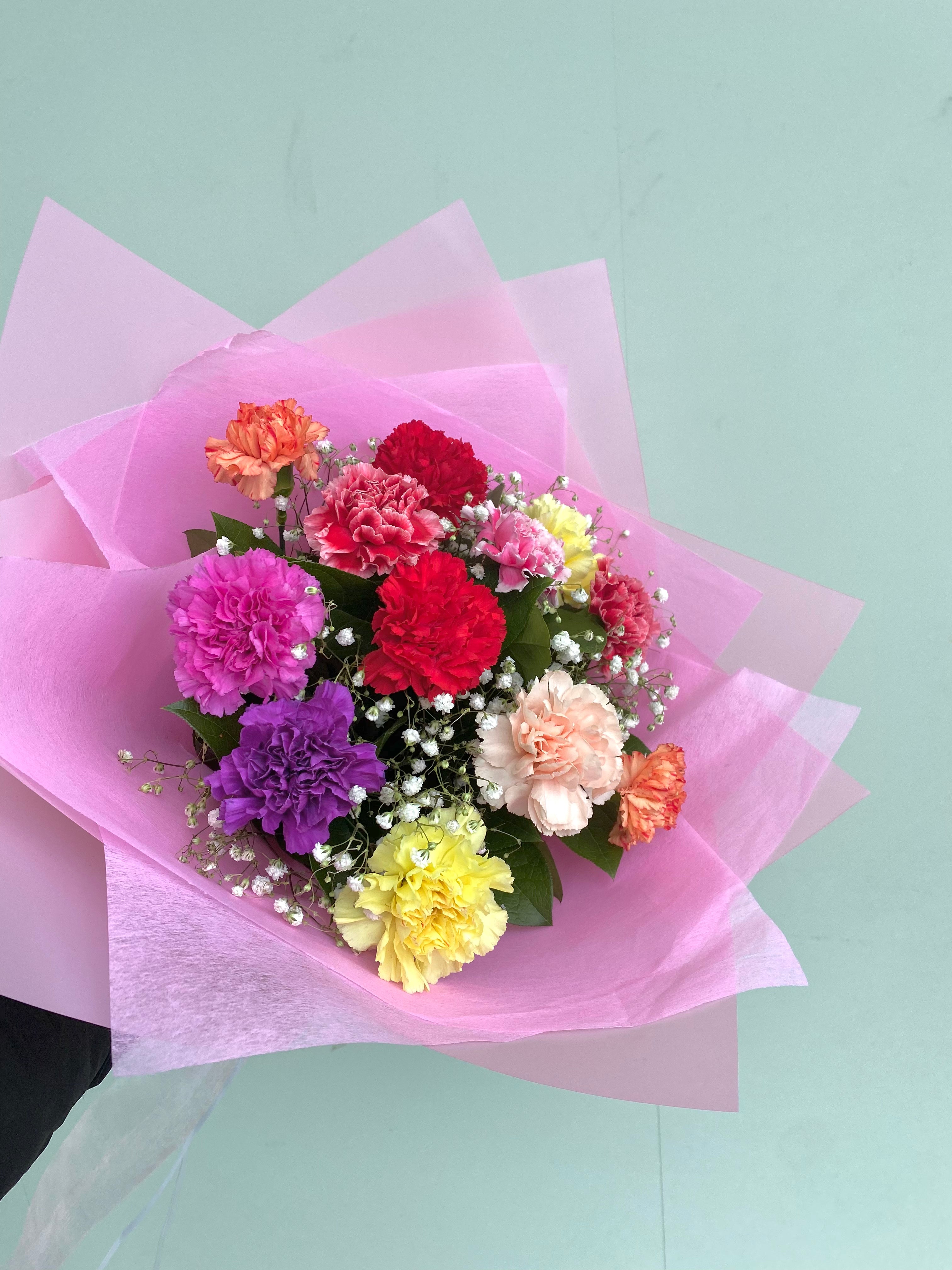 Valentine's Carnation Bouquet