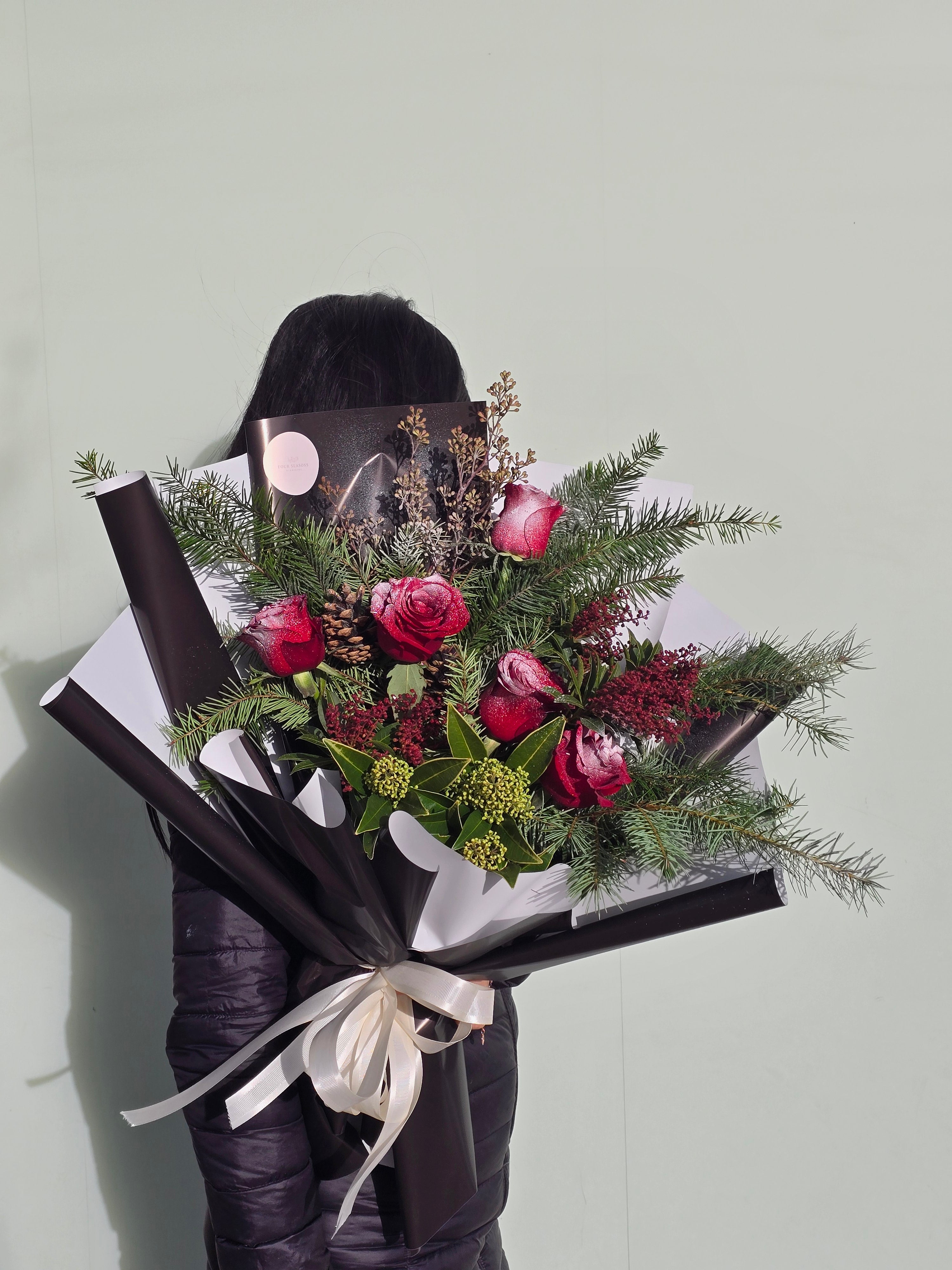 Christmas Rose bouquet