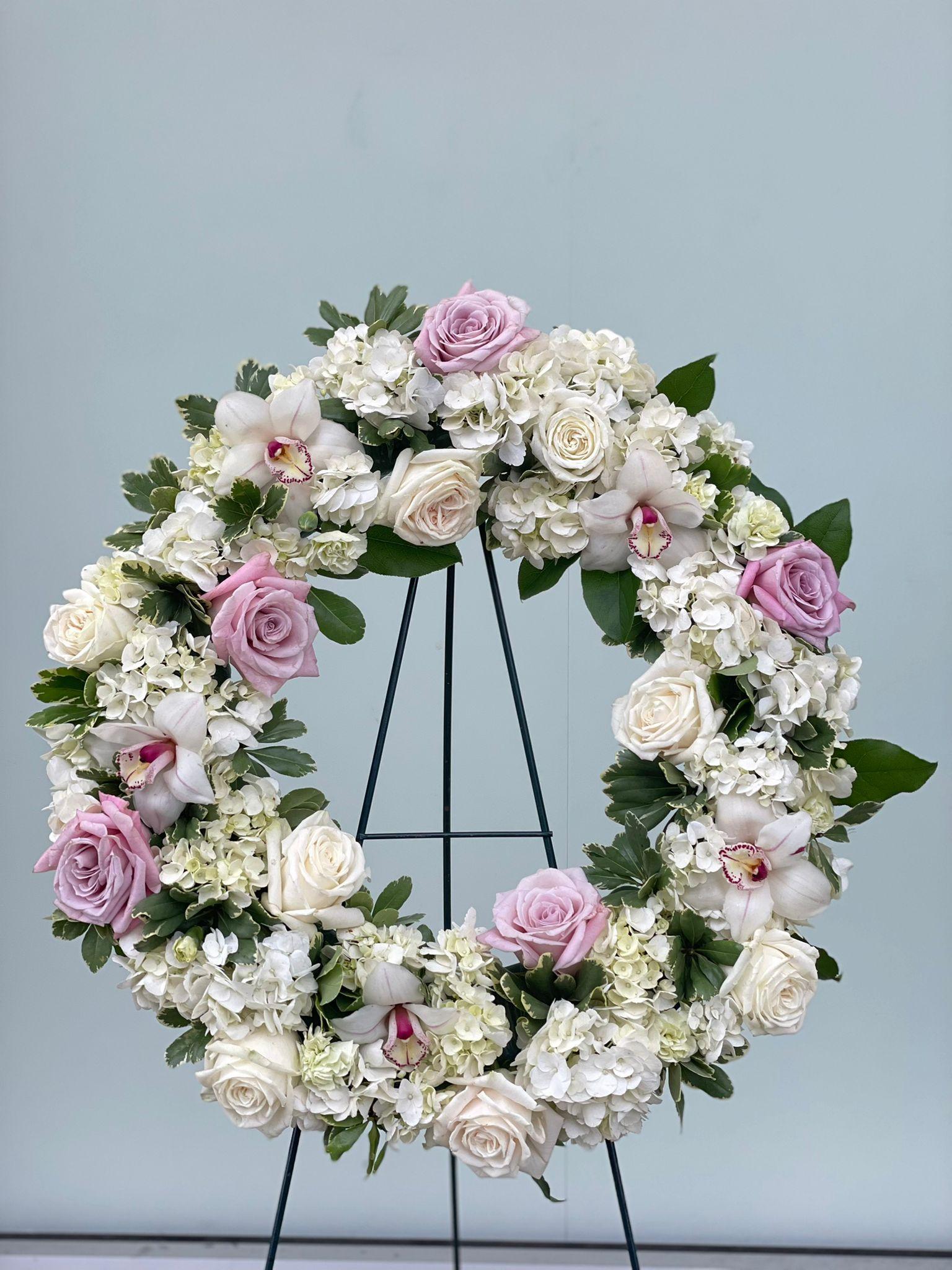 Peace and Love Wreathe - Four Seasons Floristry