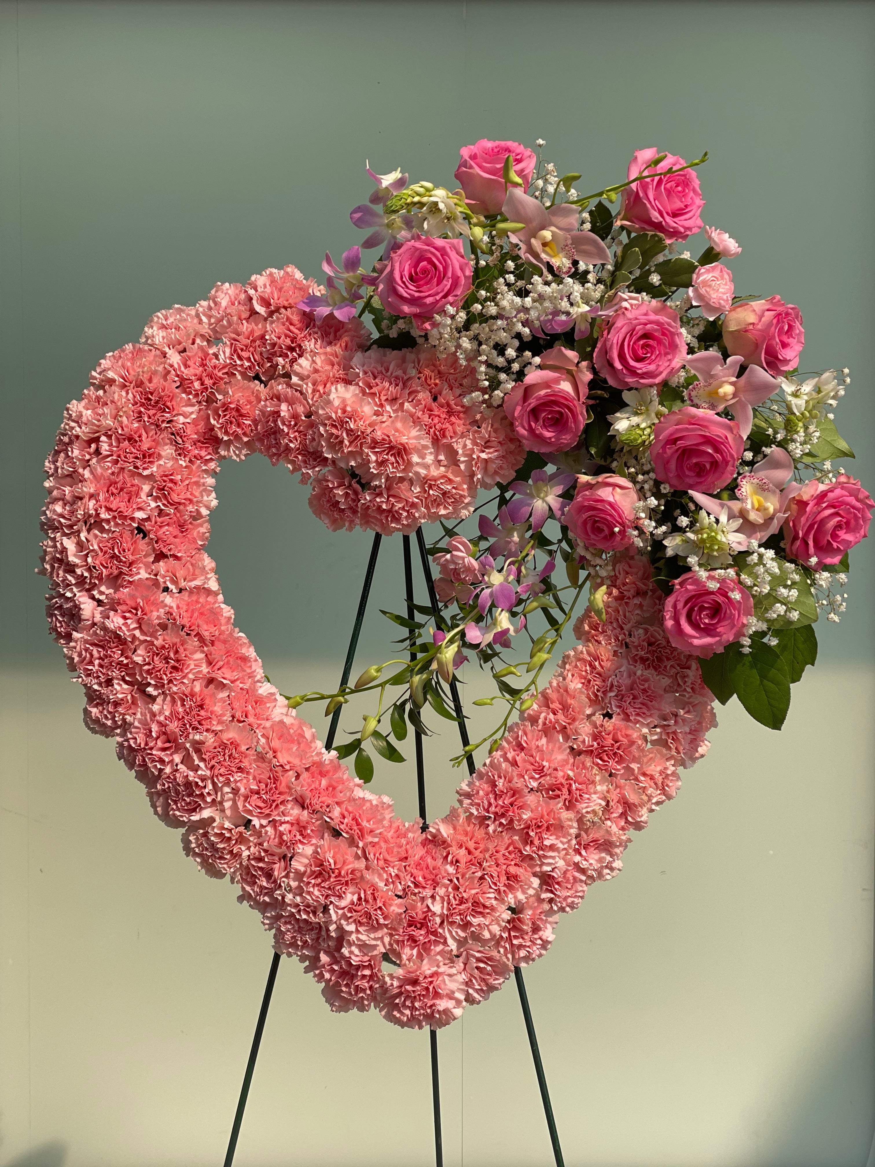 Beloved Tribute Heart Wreath