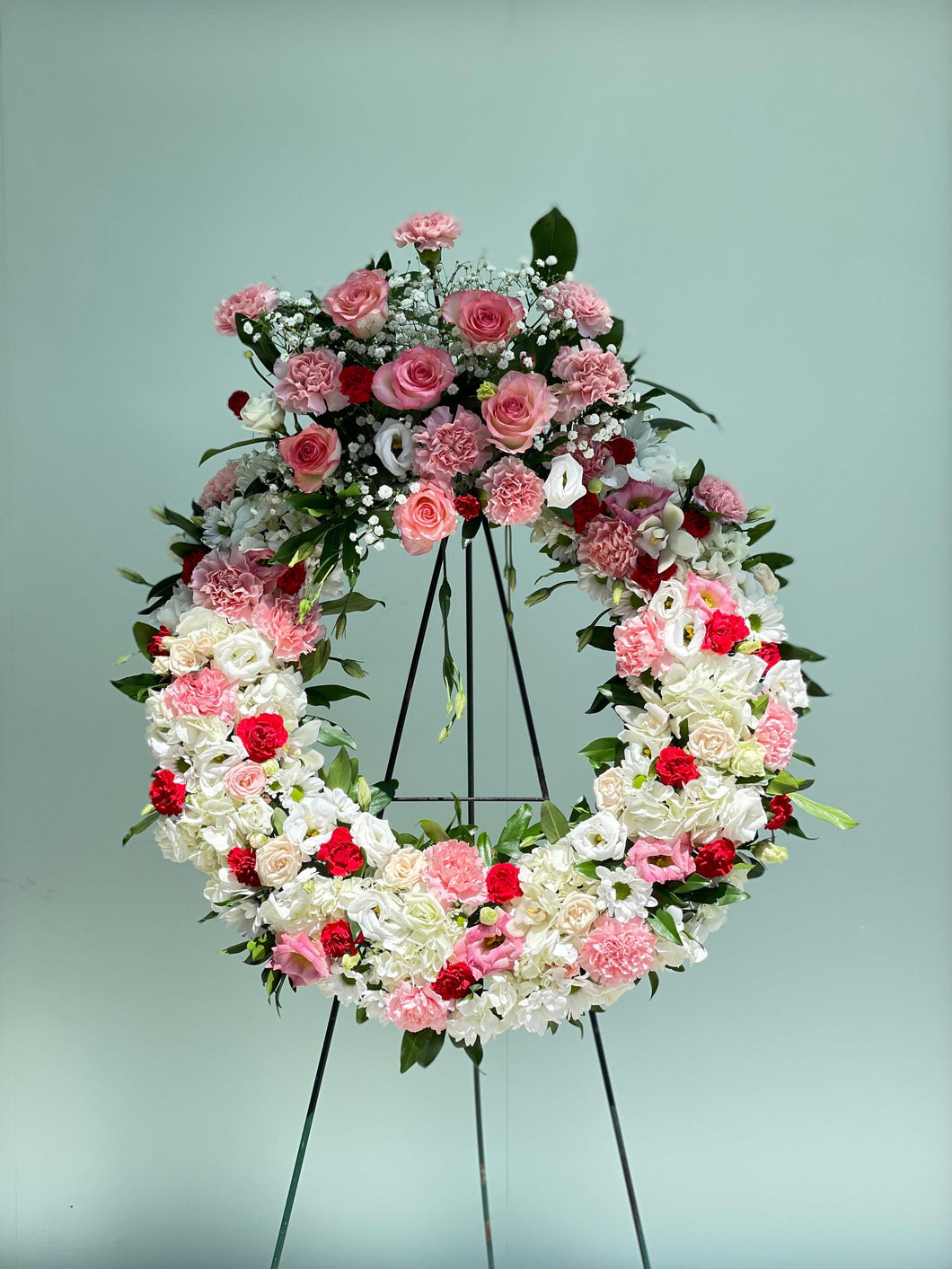 Infinite Love Wreathe - Four Seasons Floristry