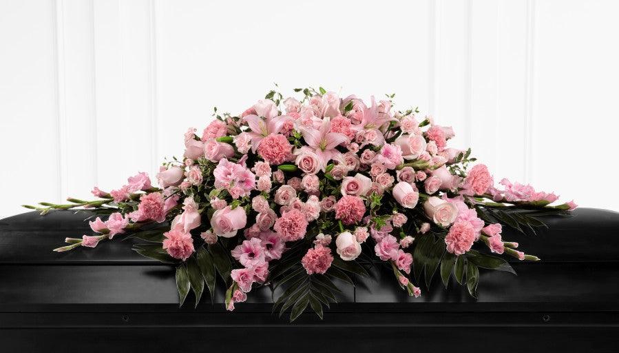 Bountiful Memories Casket - Four Seasons Floristry