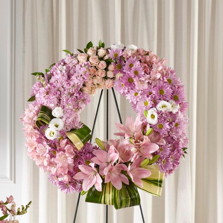 Love Lives Wreathe - Four Seasons Floristry