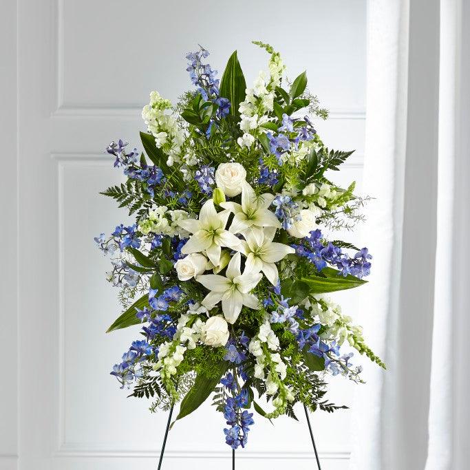 Forever in our Thoughts  Standing Spray - Four Seasons Floristry