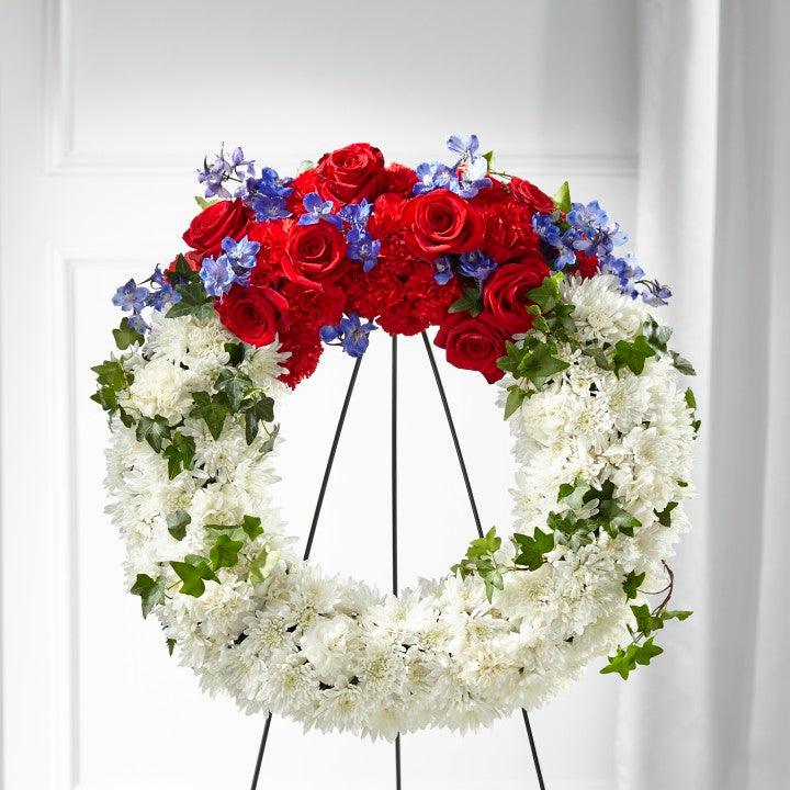 Star of Life Wreathe - Four Seasons Floristry