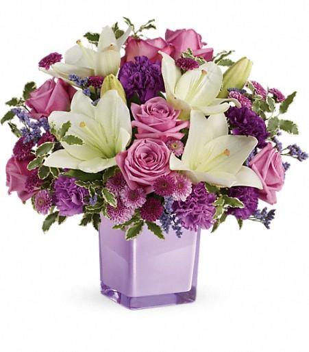Pleasing Purple Bouquet - Four Seasons Floristry